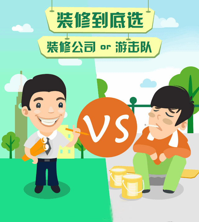 房子裝修是找裝修公司好還是自己找人裝的好？裝修公司OR游擊隊